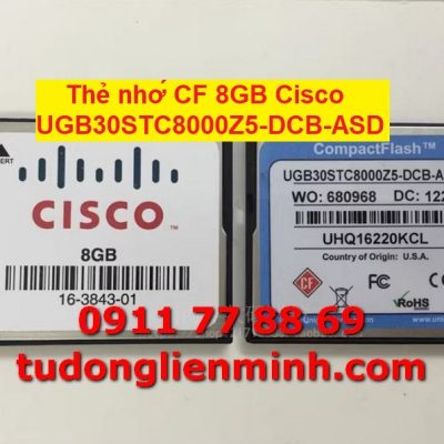 Thẻ nhớ CF 8GB Cisco UGB30STC8000Z5-DCB-ASD