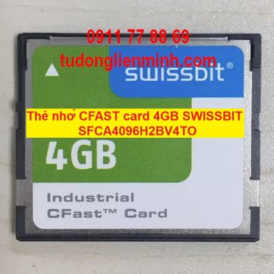 Thẻ nhớ CFAST card 4GB SWISSBIT SFCA4096H2BV4TO