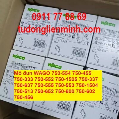 Mô đun WAGO 750-554 750-455 750-333 750-552 750-1505 750-337 750-637 750-555 750-553 750-1504 750-513 750-652 750-600 750-602 750-456