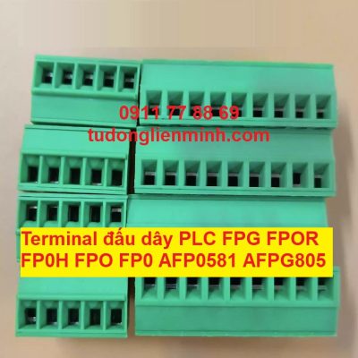 Terminal đấu dây PLC FPG FPOR FP0H FPO FP0 AFP0581 AFPG805