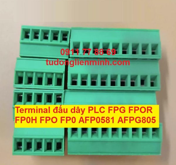 Terminal đấu dây PLC FPG FPOR FP0H FPO FP0 AFP0581 AFPG805