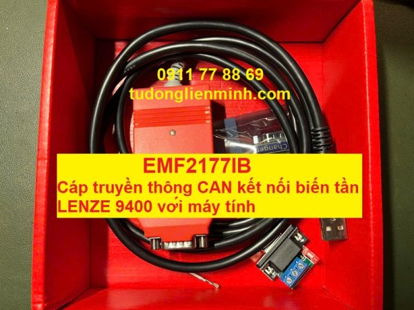 EMF2177IB Cáp truyền thông CAN kết nối biến tần LENZE 9300 với máy tính