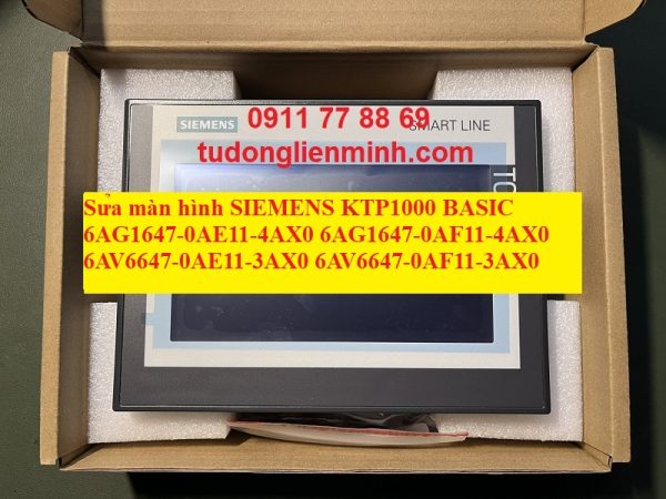 Sửa màn hình SIEMENS KTP1000 BASIC 6AG1647-0AE11-4AX0 6AG1647-0AF11-4AX0 6AV6647-0AE11-3AX0 6AV6647-0AF11-3AX0