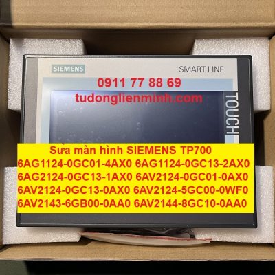 Sửa màn hình SIEMENS TP700 6AG1124-0GC01-4AX0 6AG1124-0GC13-2AX0 6AG2124-0GC13-1AX0 6AV2124-0GC01-0AX0 6AV2124-0GC13-0AX0 6AV2124-5GC00-0WF0 6AV2143-6GB00-0AA0 6AV2144-8GC10-0AA0