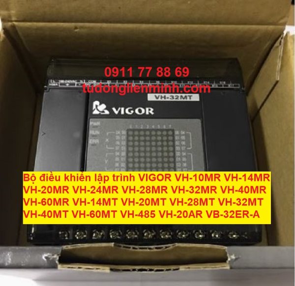 Bộ điều khiển lập trình VIGOR VH-10MR VH-14MR VH-20MR VH-24MR VH-28MR VH-32MR VH-40MR VH-60MR VH-14MT VH-20MT VH-28MT VH-32MT VH-40MT VH-60MT VH-485 VH-20AR VB-32ER-A