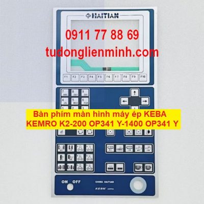 Bàn phím màn hình máy ép KEBA KEMRO K2-200 OP341 Y-1400 OP341 Y