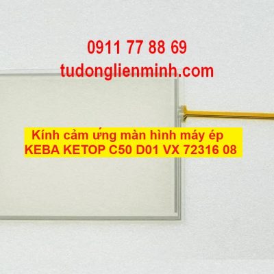 Kính cảm ứng màn hình máy ép KEBA KETOP C50 D01 VX 72316 08