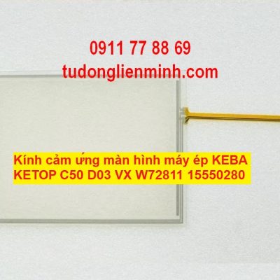 Kính cảm ứng màn hình máy ép KEBA KETOP C50 D03 VX W72811 15550280