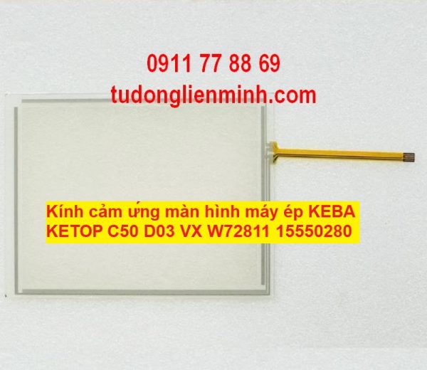 Kính cảm ứng màn hình máy ép KEBA KETOP C50 D03 VX W72811 15550280