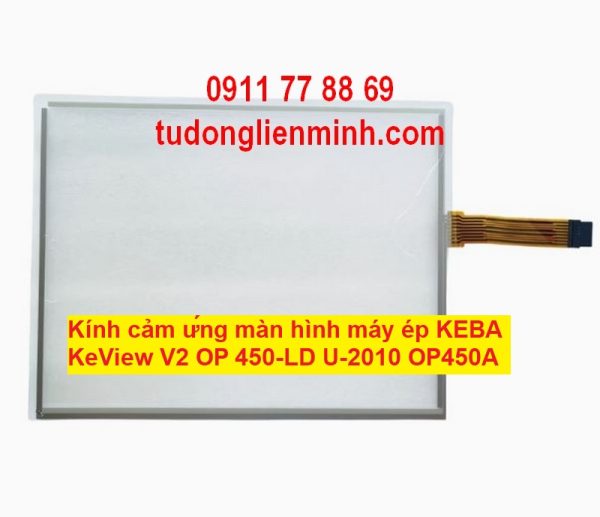 Kính cảm ứng màn hình máy ép KEBA KeView V2 OP 450-LD U-2010 OP450A