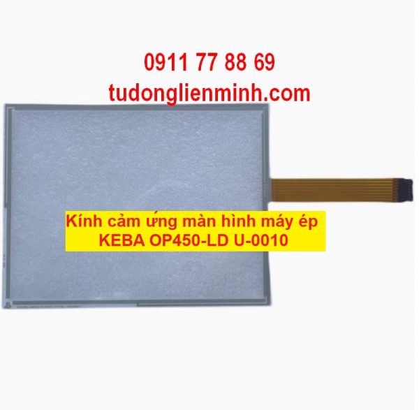 Kính cảm ứng màn hình máy ép KEBA OP450-LD U-0010