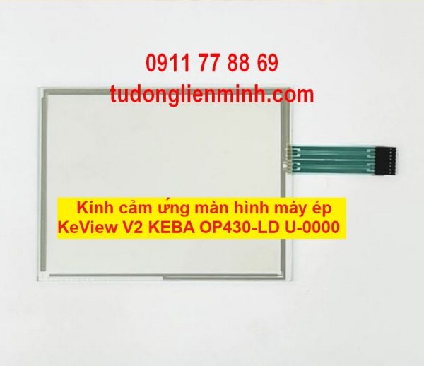 Kính cảm ứng màn hình máy ép KeView V2 KEBA OP430-LD U-0000