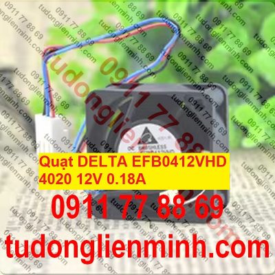Quạt DELTA EFB0412VHD 4020 12V 0.18A