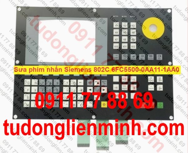 Sửa phím nhấn Siemens 802C 6FC5500-0AA11-1AA0