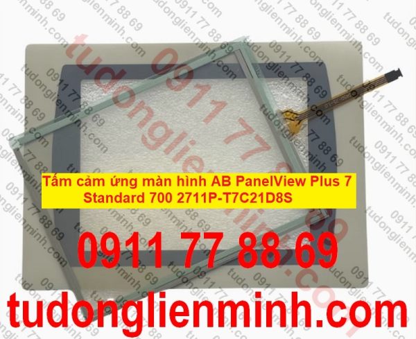 Tấm cảm ứng màn hình AB PanelView Plus 7 Standard 700 2711P-T7C21D8S