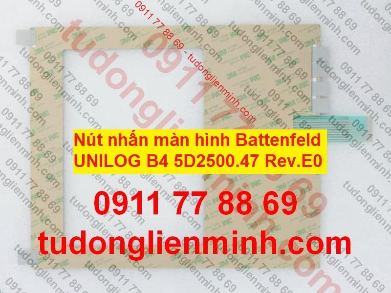 Nút nhấn màn hình Battenfeld UNILOG B4 5D2500.47 Rev.E0 Nút nhấn màn hình Battenfeld UNILOG B4 5D2500.47 Rev.E0