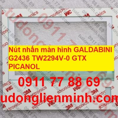 Nút nhấn màn hình GALDABINI G2436 TW2294V-0 GTX PICANOL